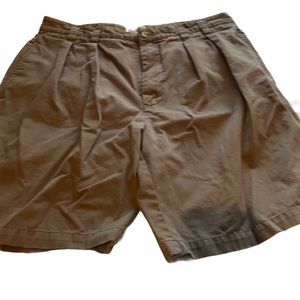💜💜 Men’s Merona Green Pleated Front Shorts Size 36